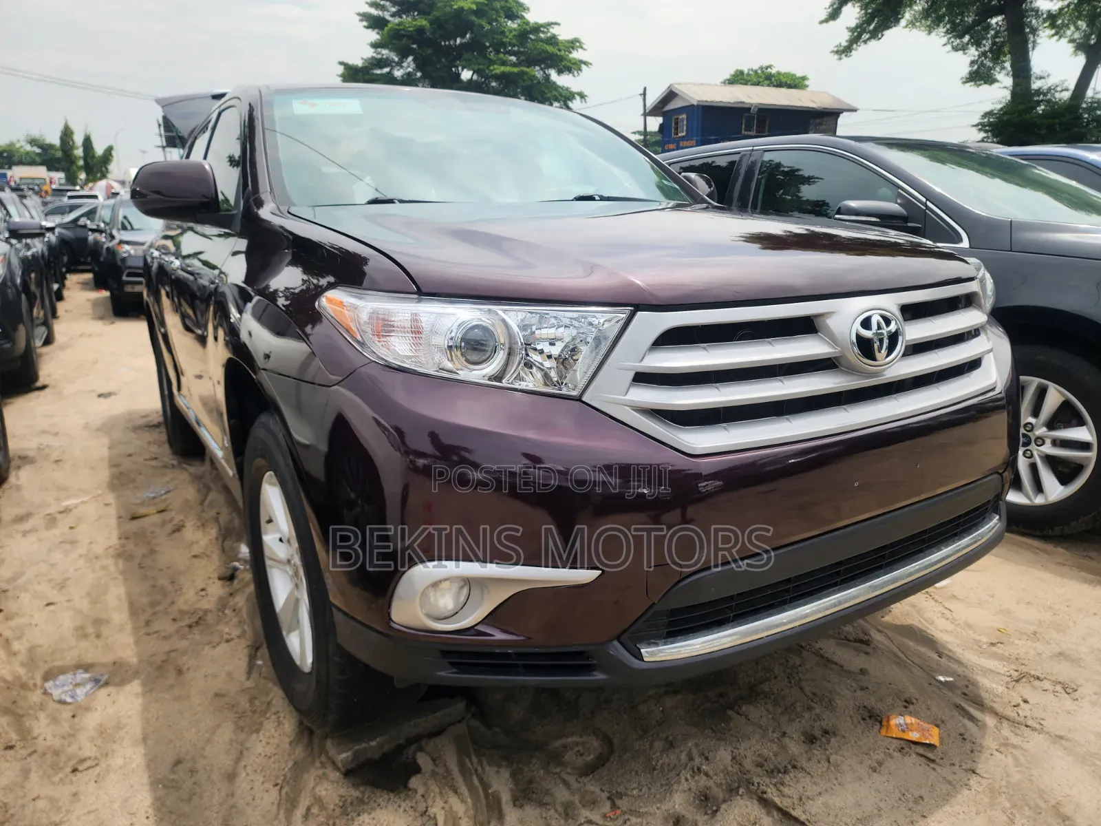 Toyota Highlander 2013 Burgundy
