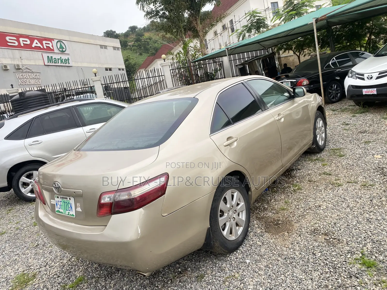 Toyota Camry 2.4 XLE 2008 Gold