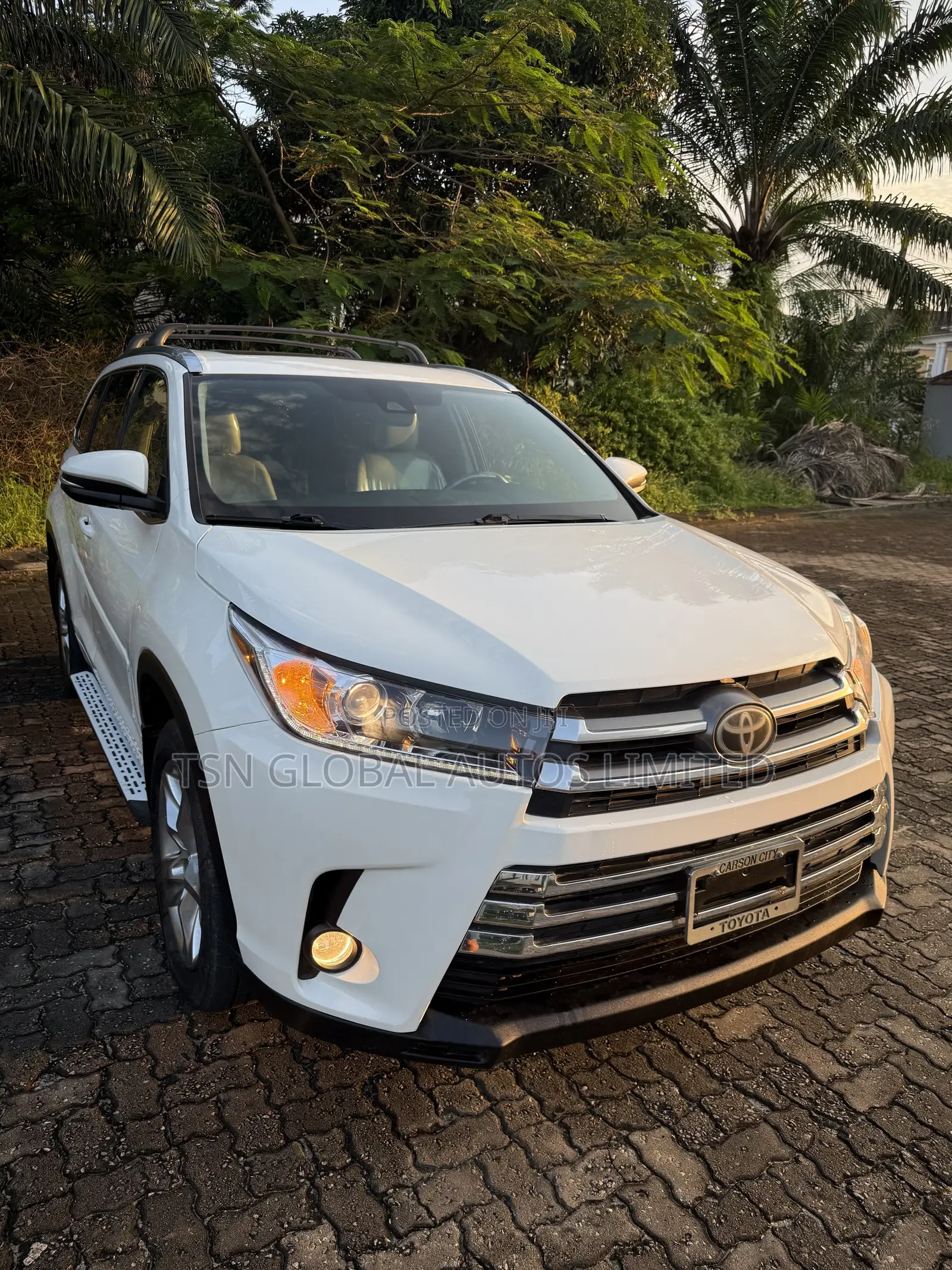 Toyota Highlander Limited Platinum 4x4 V6 (3.5L 6cyl 8A) 2017 White