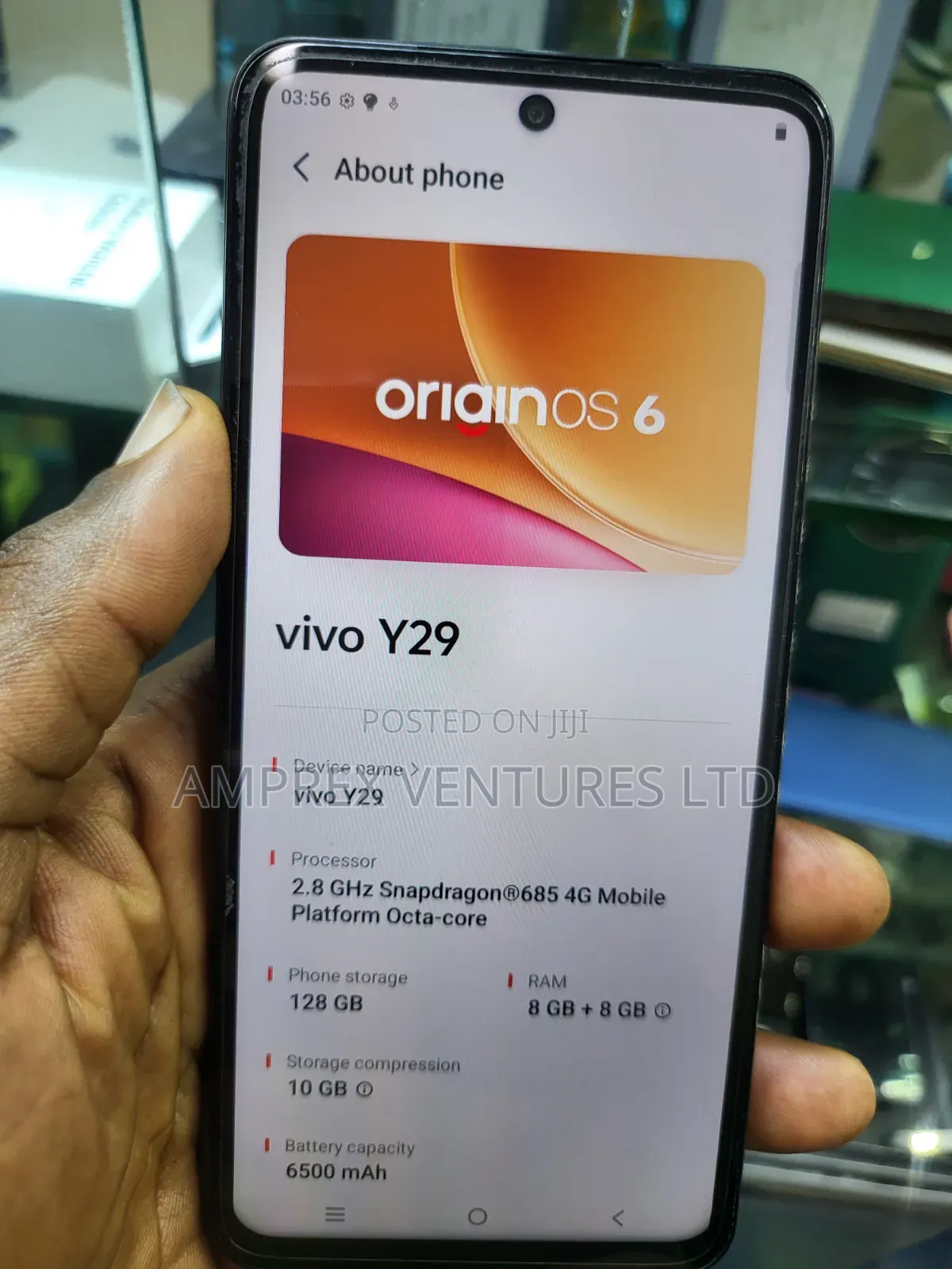 Vivo Y29 128 GB Black