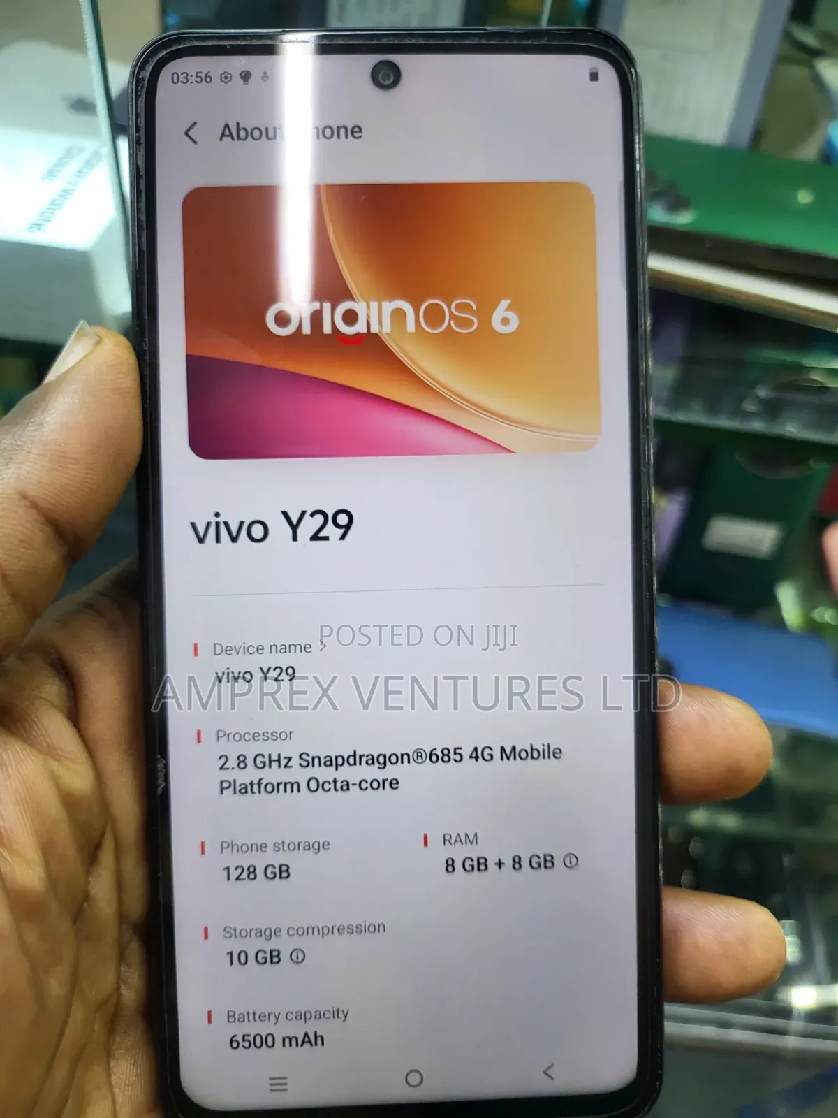 Vivo Y29 128 GB Black