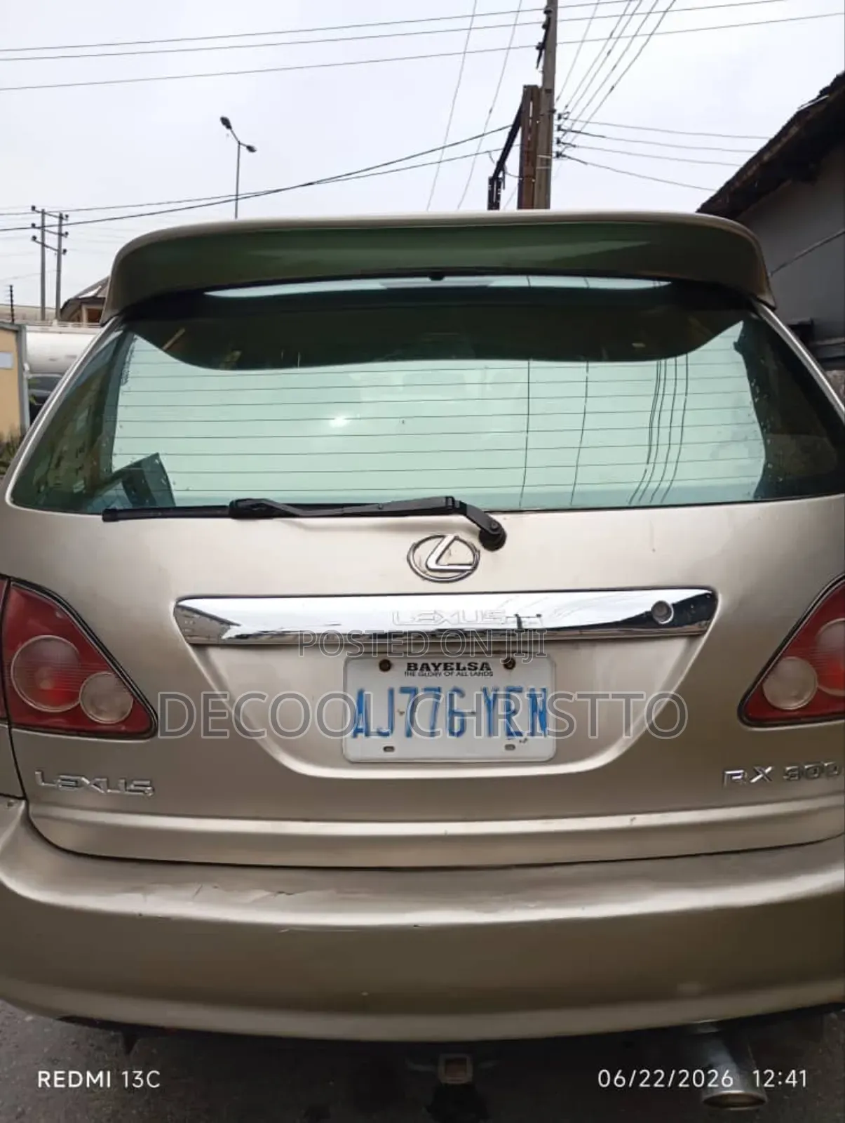 Lexus RX 300 2001 Gold