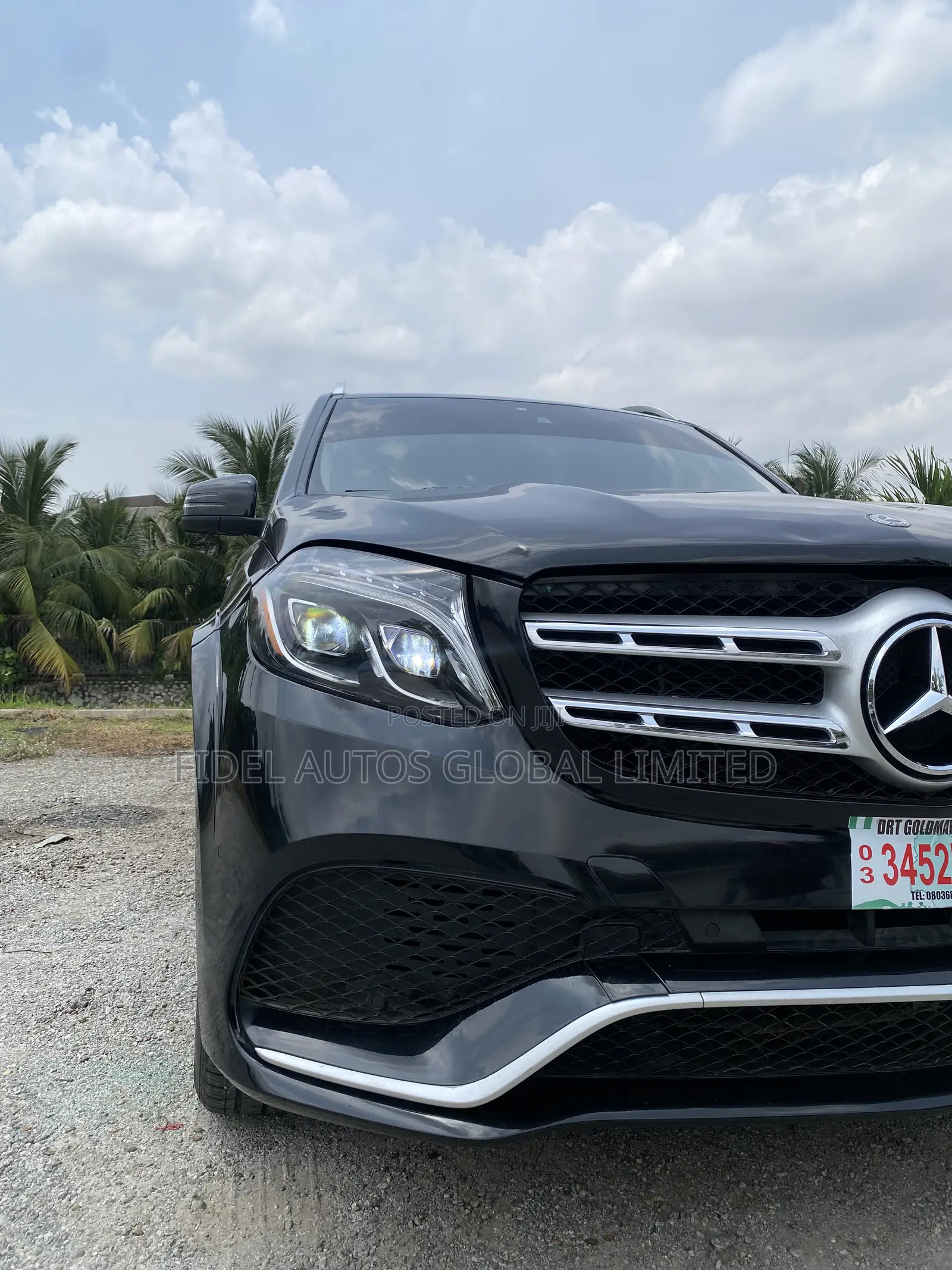 Mercedes-Benz GLS-Class GLS450 4Matic 2017 Black