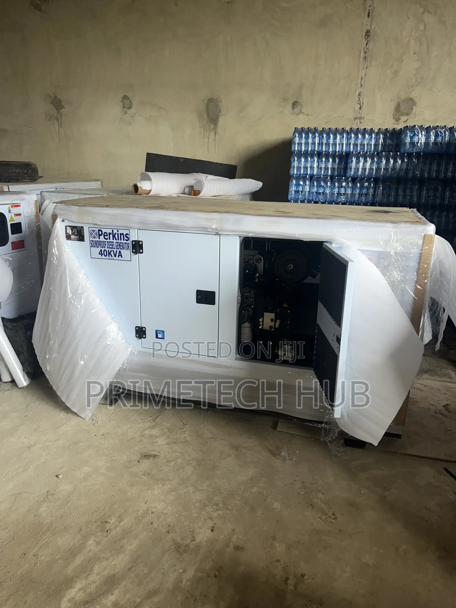 Silent Running Perkins 40kva Generator With 2 Years Warranty