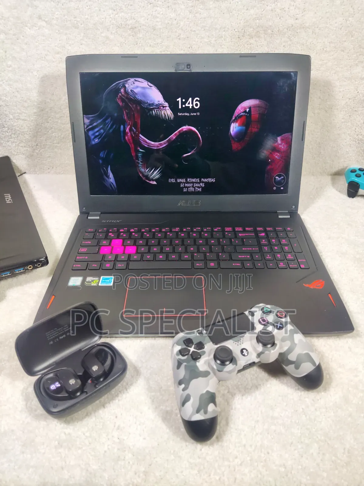 Laptop Asus ROG Strix GL503 16GB Intel Core i7 SSHD+SSD 1T