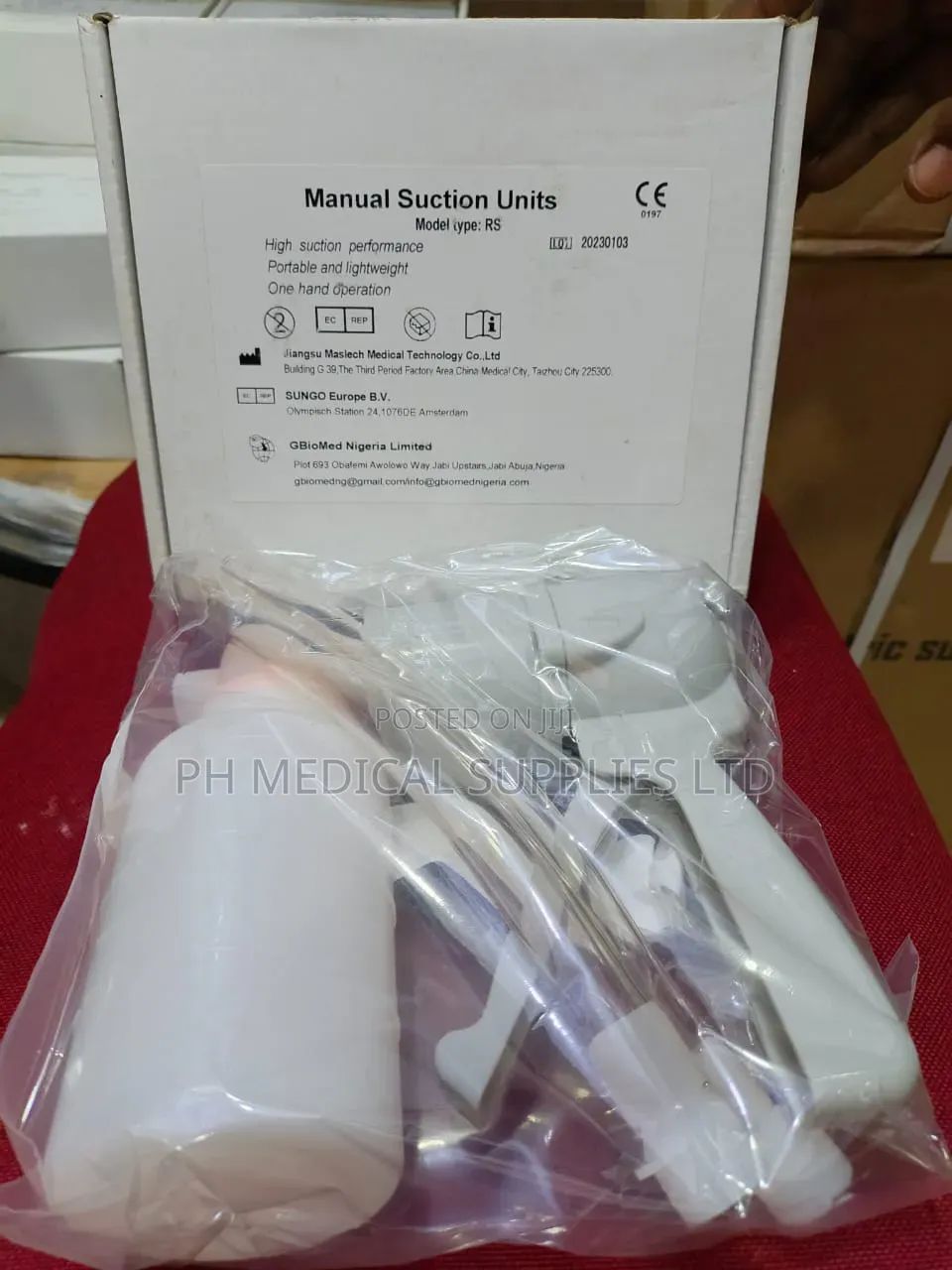 Handheld Suction Device