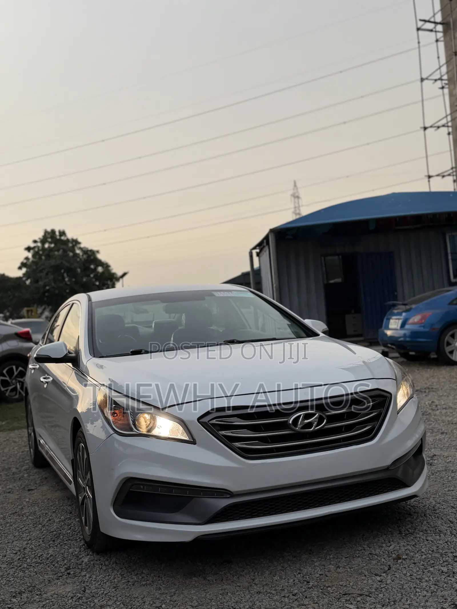 Hyundai Sonata Sport 4dr Sedan (2.4L 4cyl 6A) 2015 White