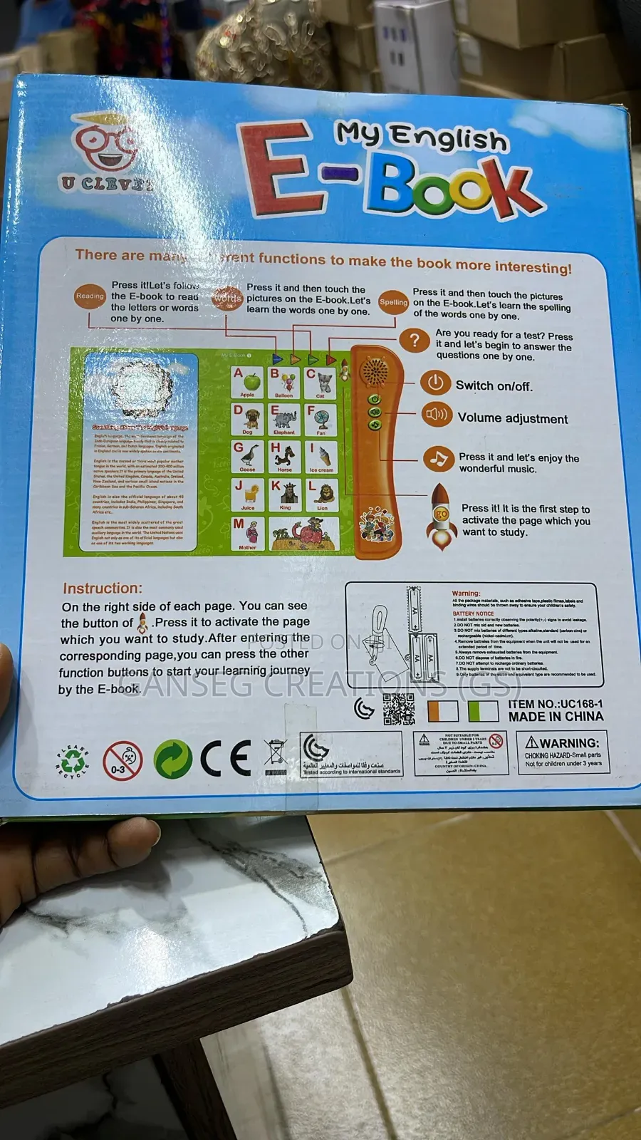 Talking Book for Kids Kids Can Learn Alphabets, Numbers, Shapes