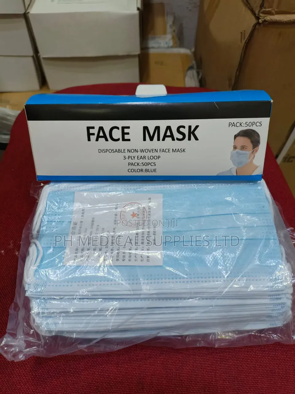 3ply Disposable Nose Mask