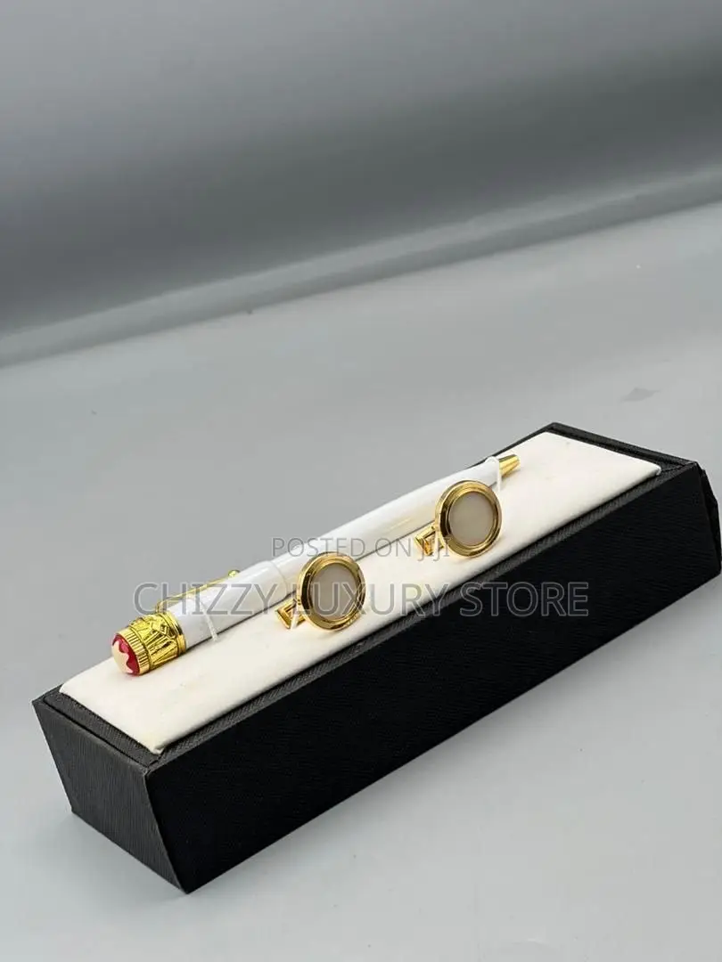 High Quality Luxury Men Pen Cufflinks