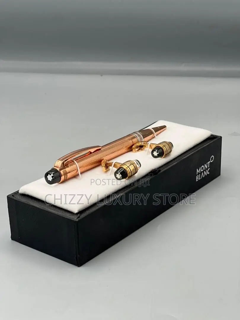 High Quality Luxury Men Pen Cufflinks
