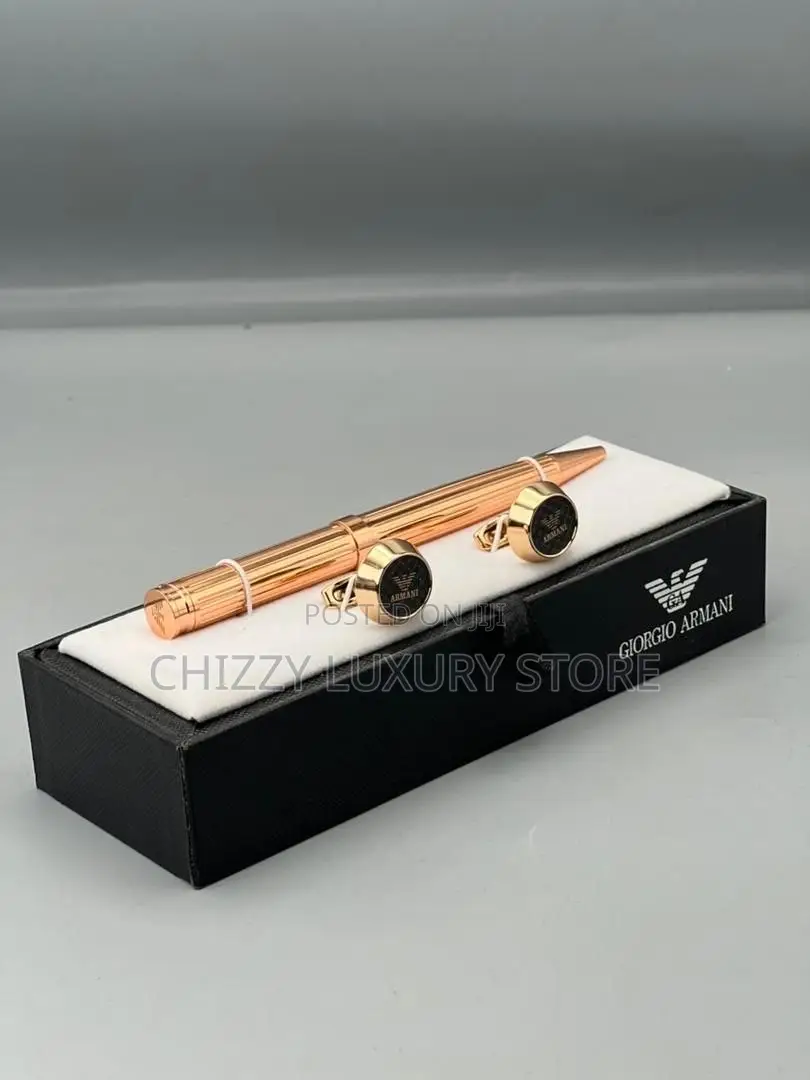 High Quality Luxury Men Pen Cufflinks