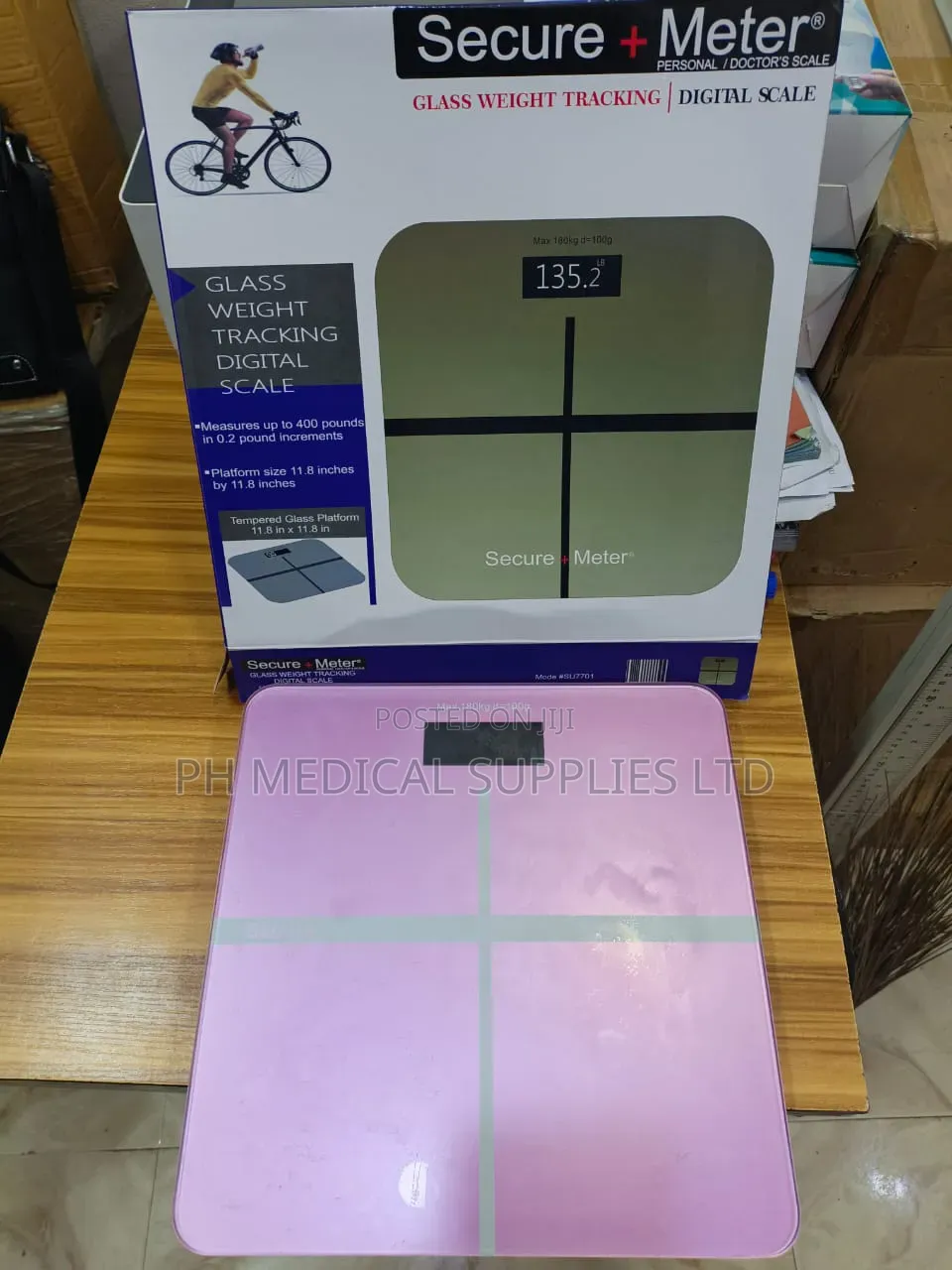 Secure Digital Body Weight Scale