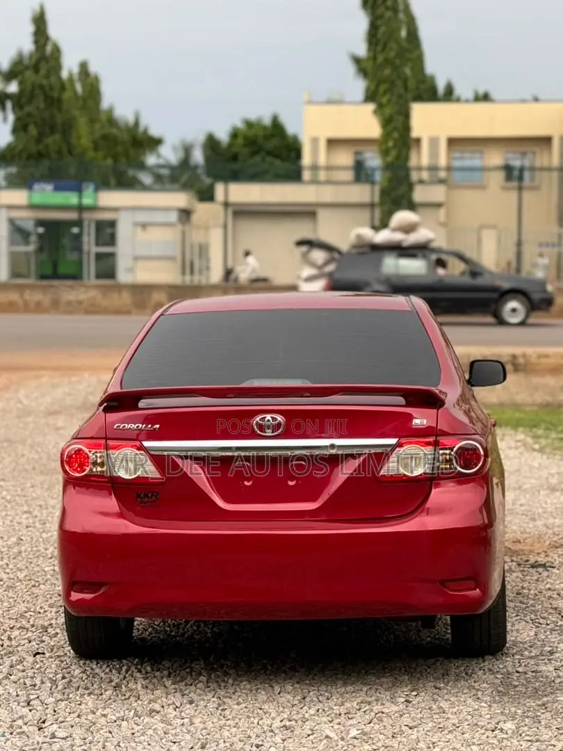 Toyota Corolla 2012 Red