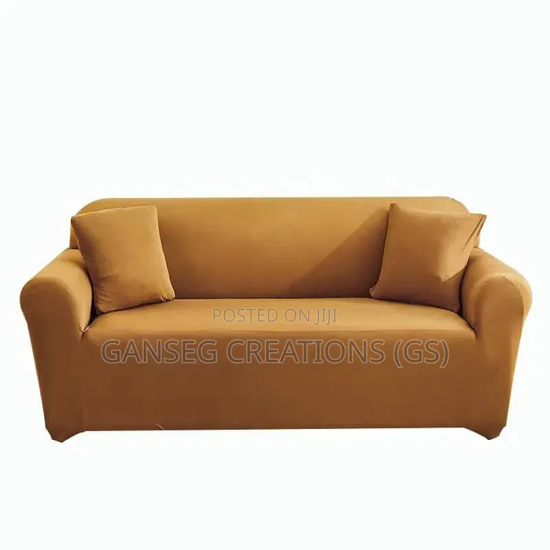 Elastic Floral /Plain Sofa Cover Stretch Slipcover With 1 Pillowcases