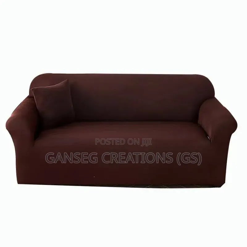 Elastic Floral /Plain Sofa Cover Stretch Slipcover With 1 Pillowcases