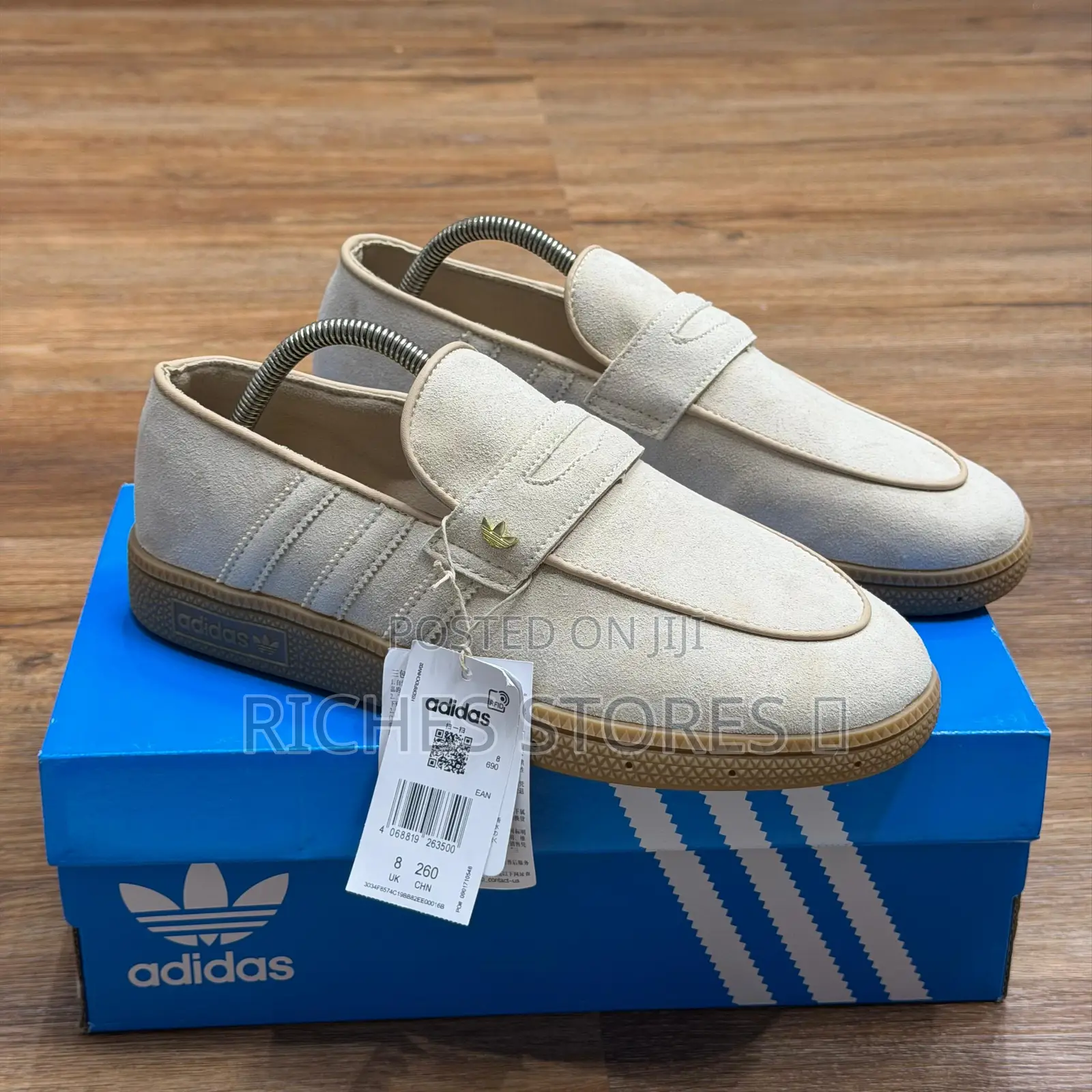 New in Adidas Handball Spezial Suede Light Biege Loafers