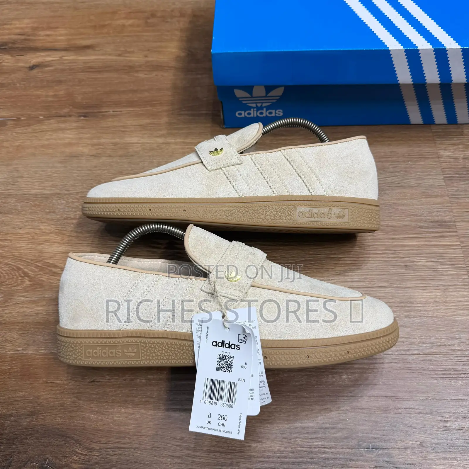 New in Adidas Handball Spezial Suede Light Biege Loafers