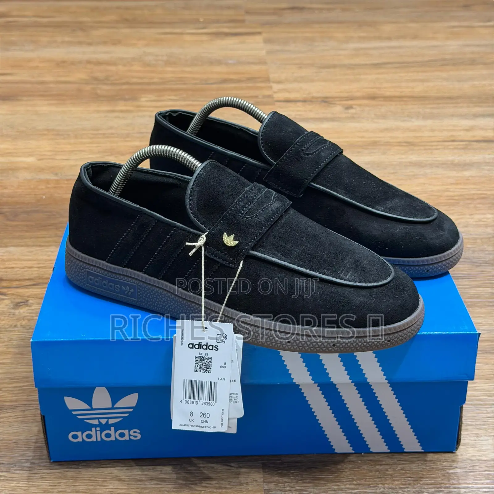 New in Adidas Handball Spezial Black Loafers