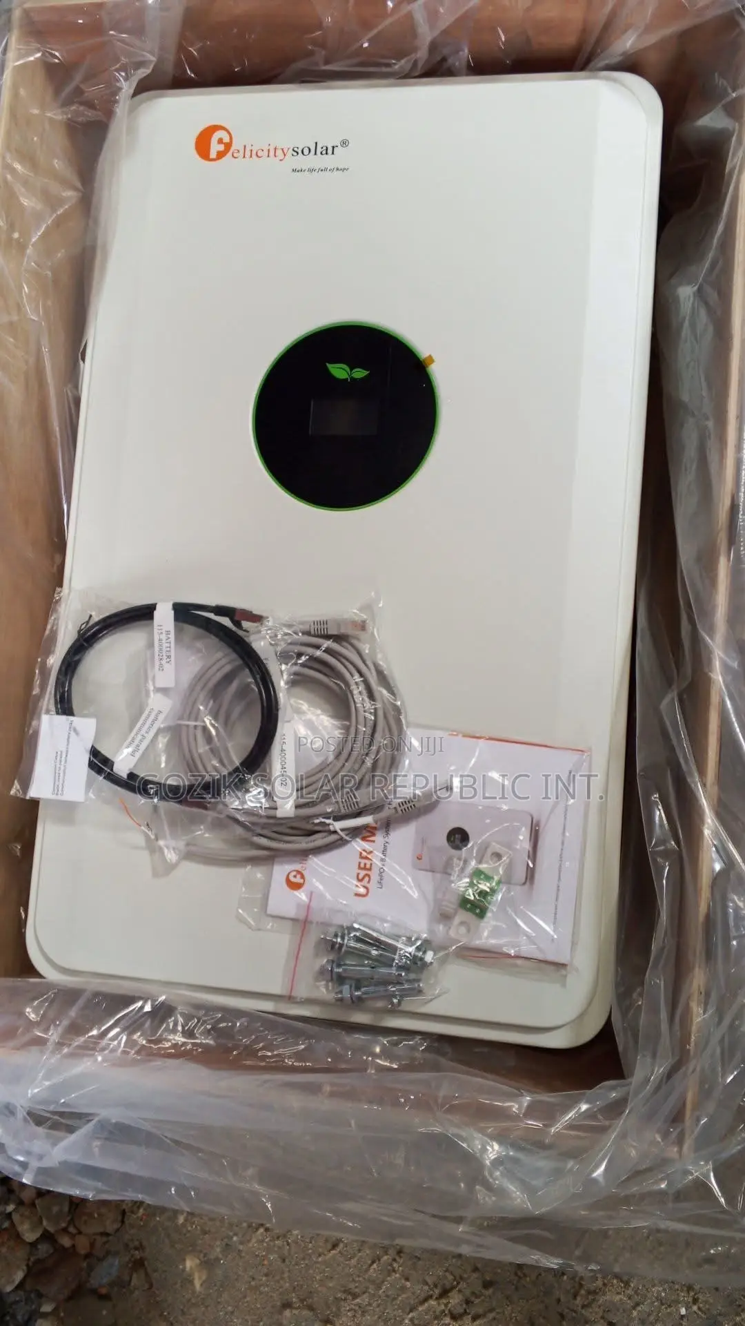 Felicity 10kwh Lithium Ion Batteries 48v 5years Warranty