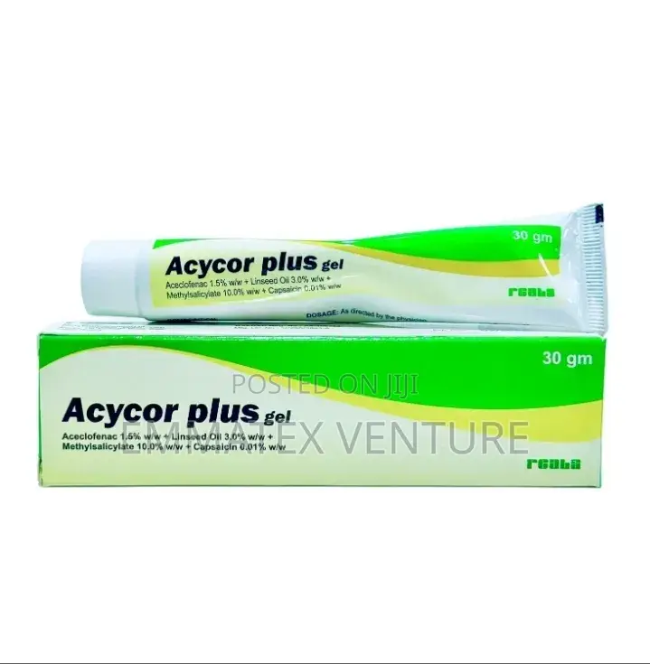 Acycor Plus Gel (Methylsalycylate) X30gm
