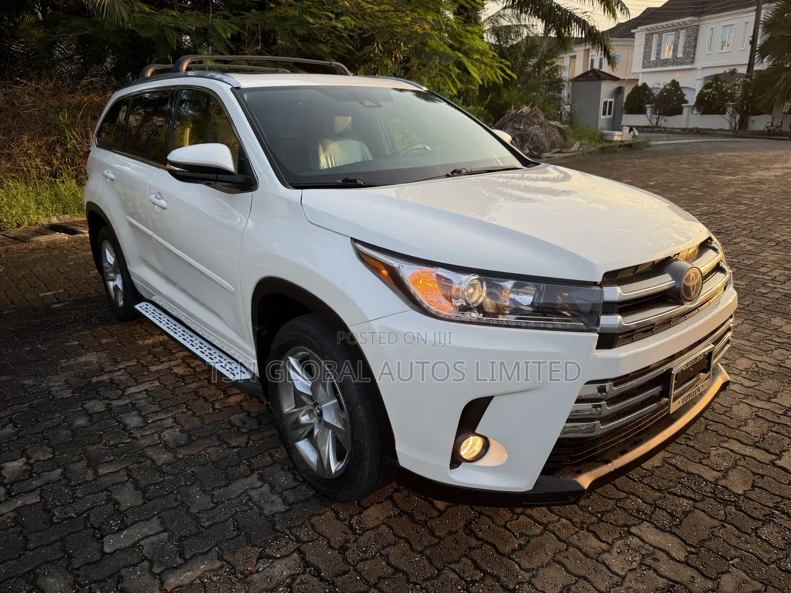 Toyota Highlander Limited Platinum 4x4 V6 (3.5L 6cyl 8A) 2017 White