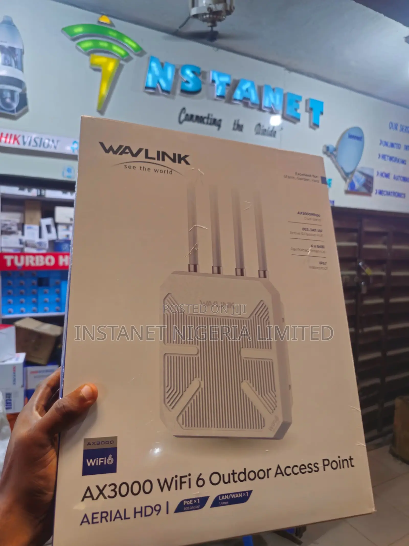 Wavlink Ax3000 Wi-Fi 6 Outdoor Access Point (Aerial Hd9)
