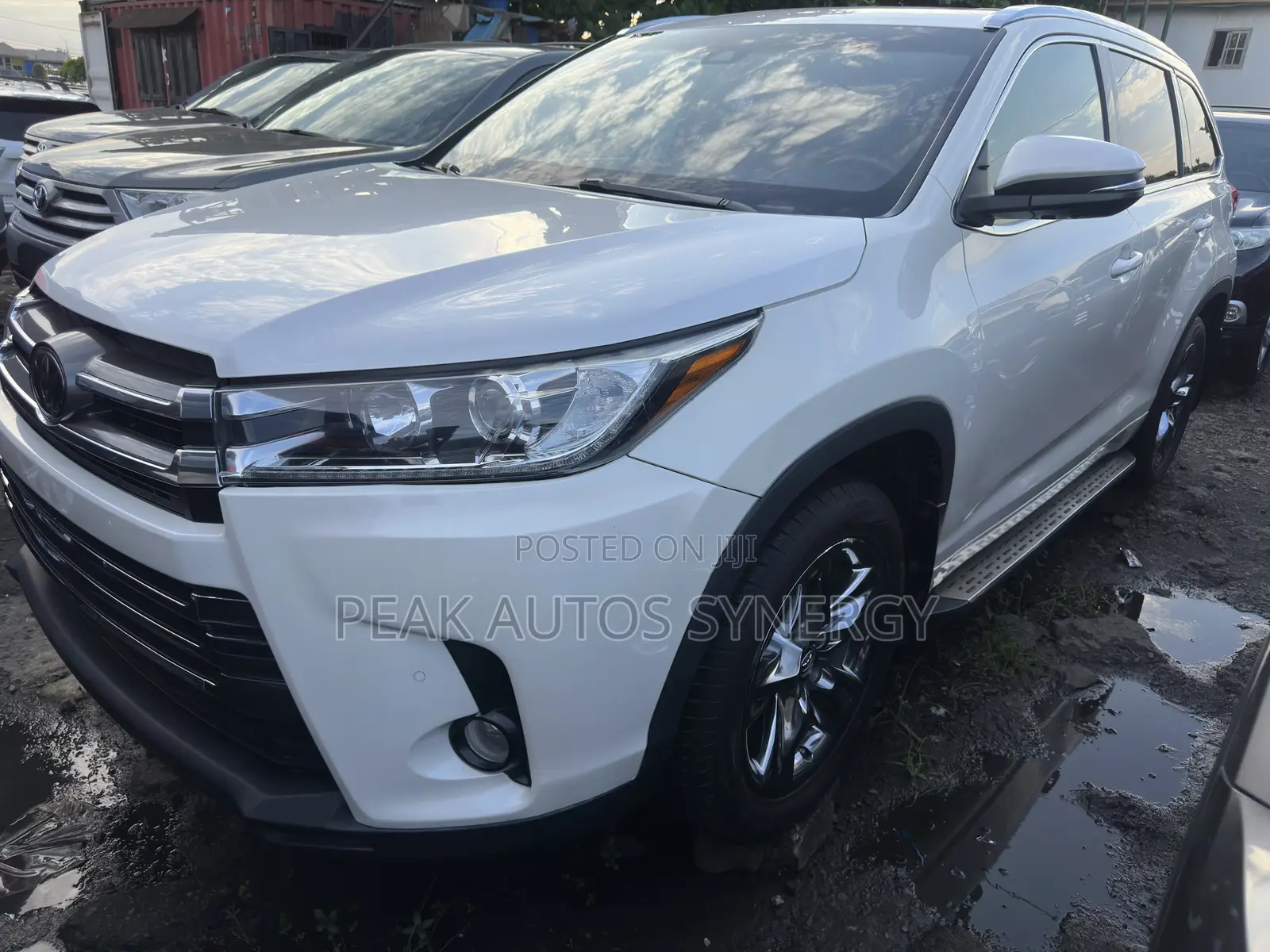 Toyota Highlander Limited Platinum 4x4 V6 (3.5L 6cyl 8A) 2018 White