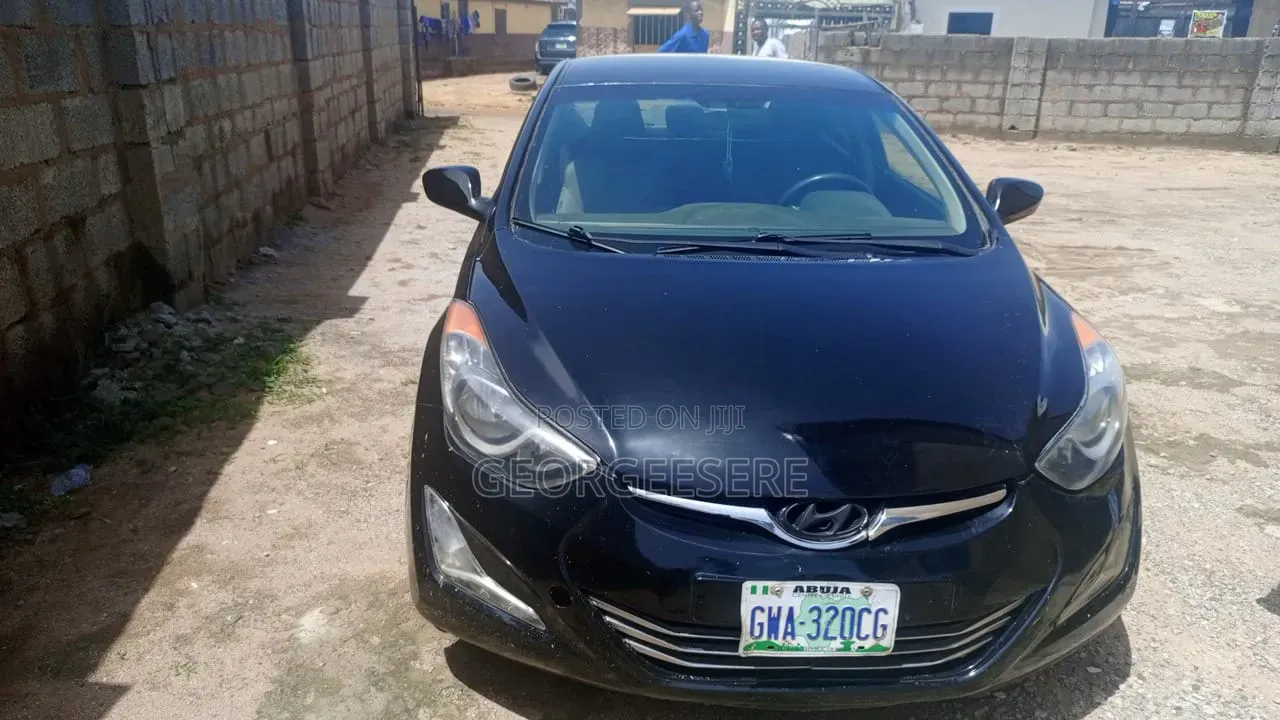 Hyundai Elantra 2012 Black