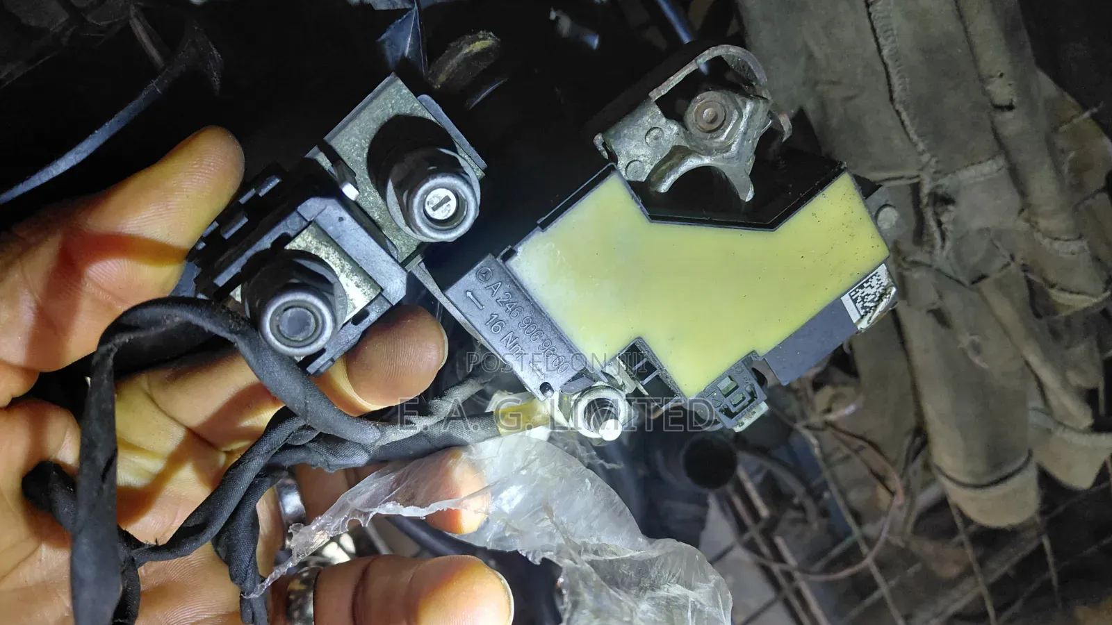 Mercedes-Benz Battery Positive Terminal (Cla), W176, W246 (B-Class).