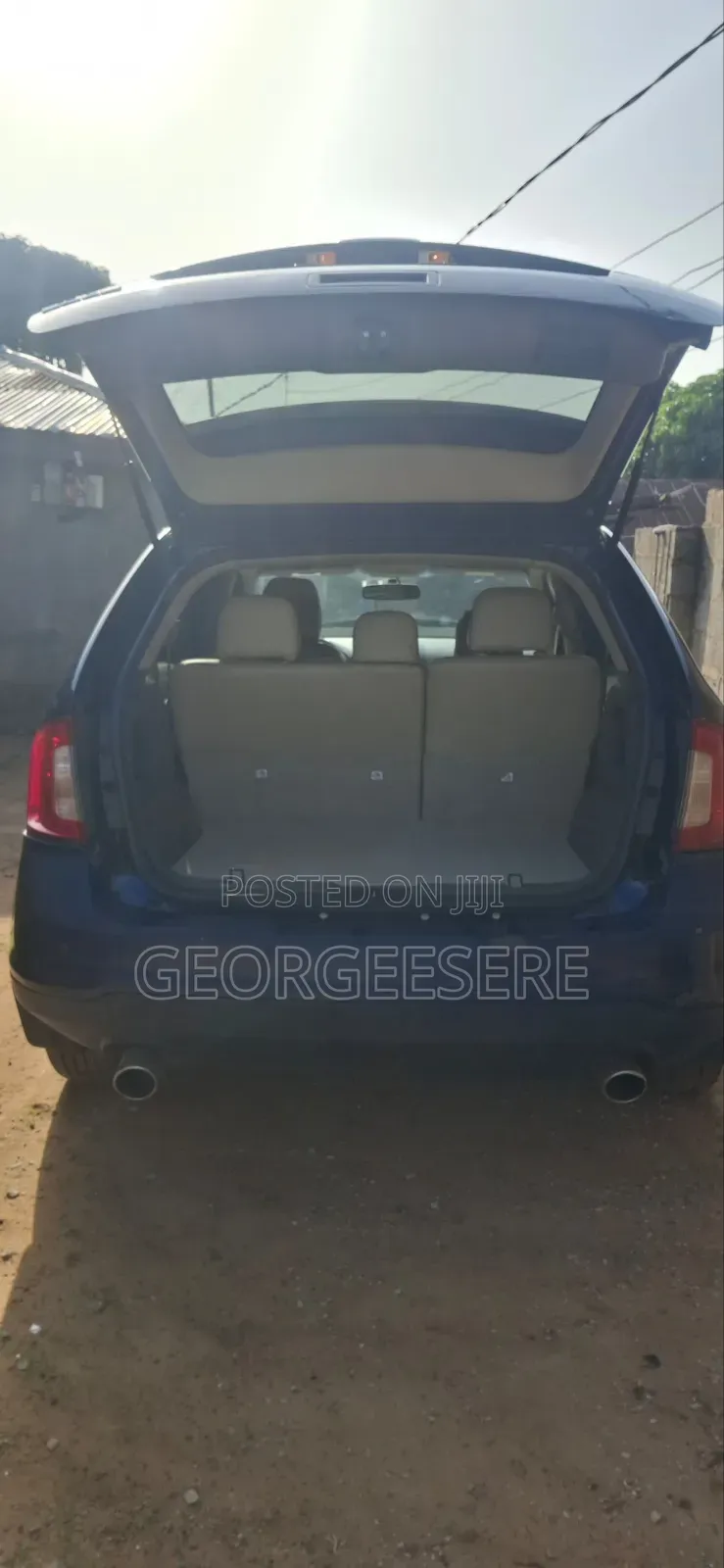 Ford Edge 2012 Blue