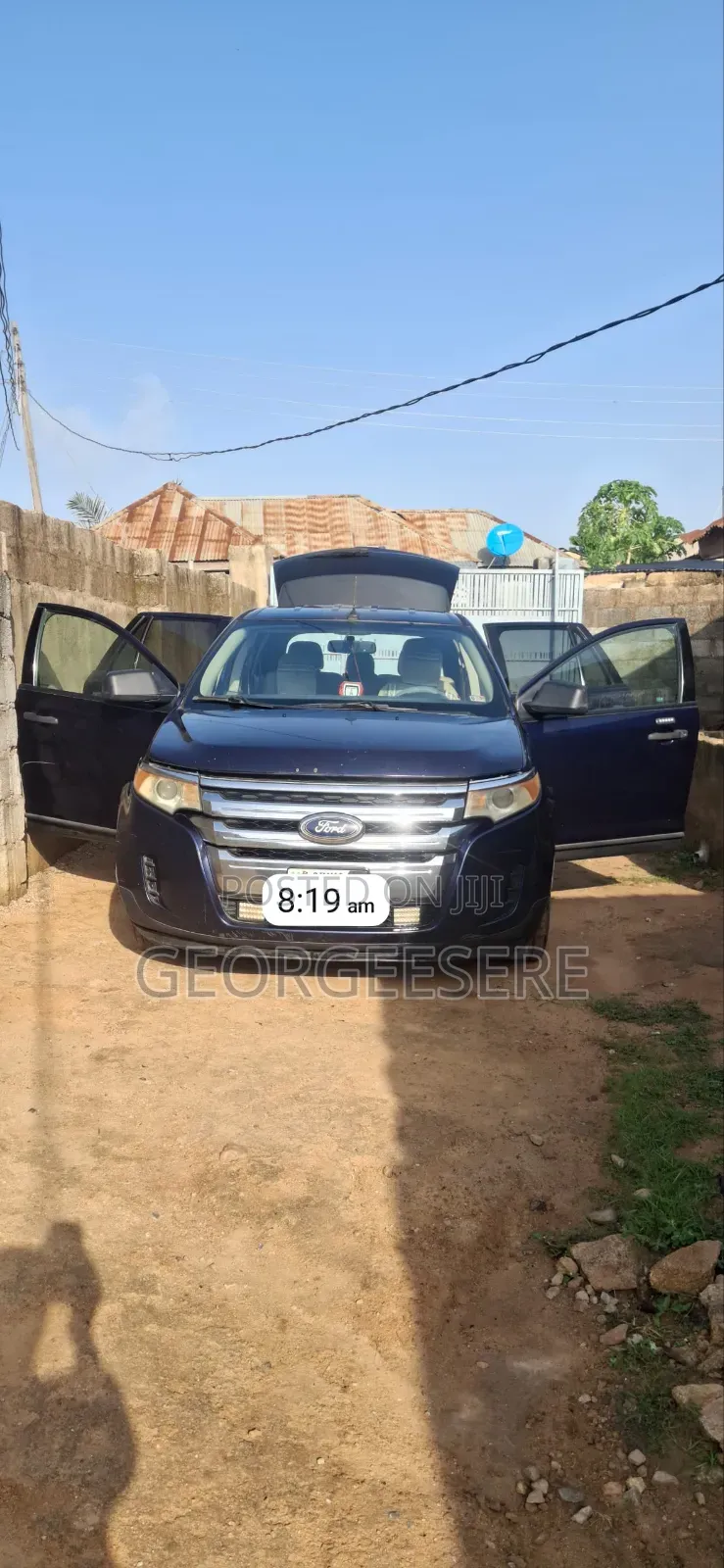 Ford Edge 2012 Blue