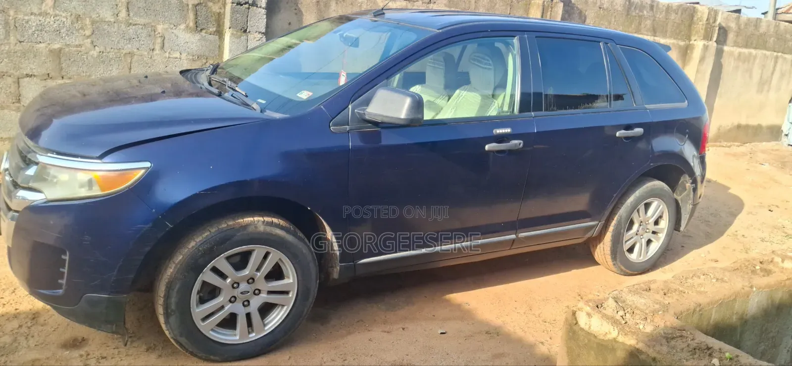 Ford Edge 2012 Blue