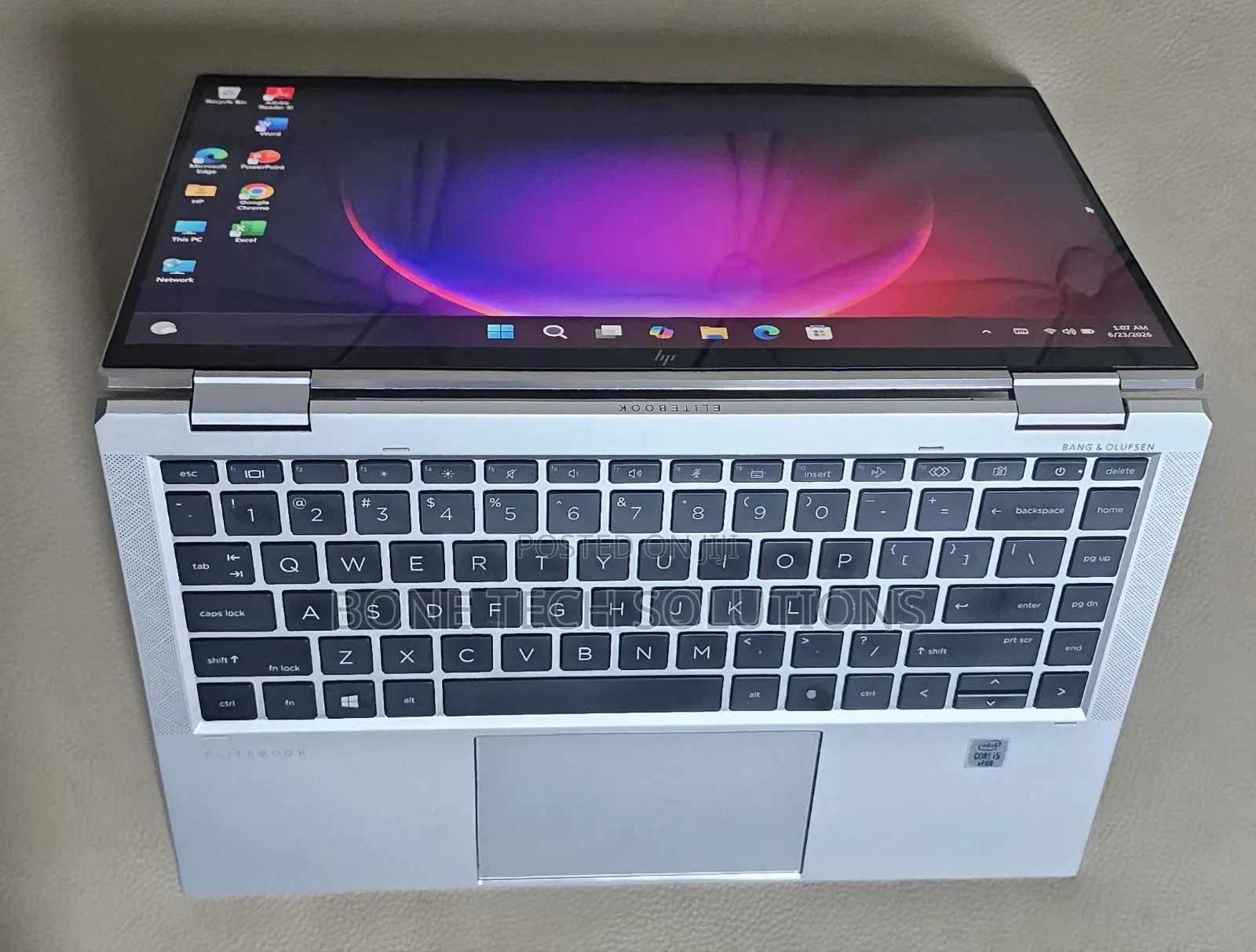 Laptop HP EliteBook x360 1040 G7 16GB Intel Core i5 SSD 256GB