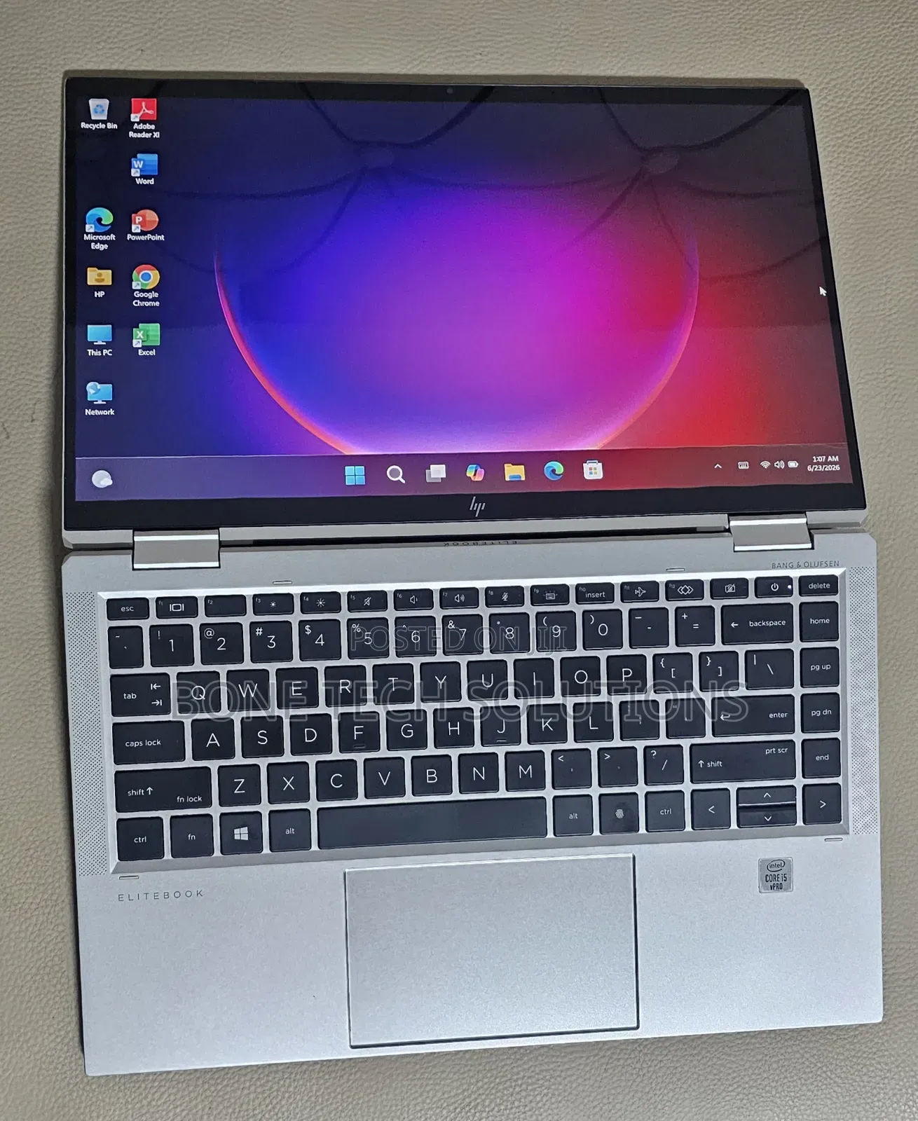 Laptop HP EliteBook x360 1040 G7 16GB Intel Core i5 SSD 256GB