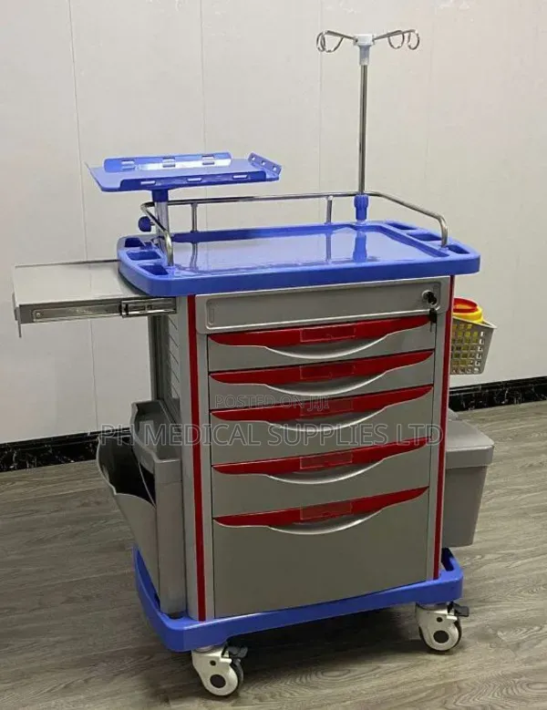 Crash Cart or Emergency Trolley