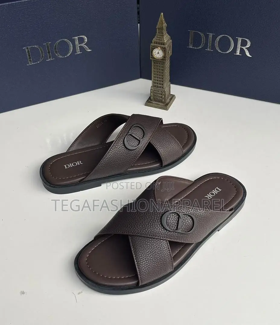 Christian Dior Leather Slide Pam