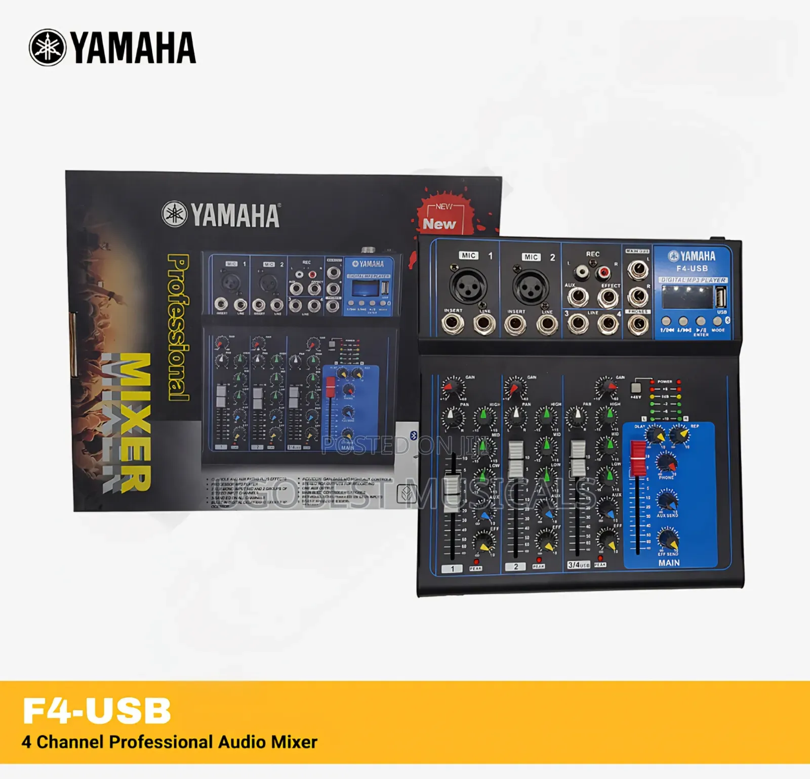 Yamaha F4 Audio Mixer