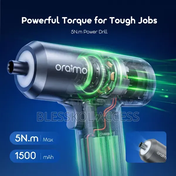 Oraimo Gearup 40 Piece Portable Multifunctional Tool Sets
