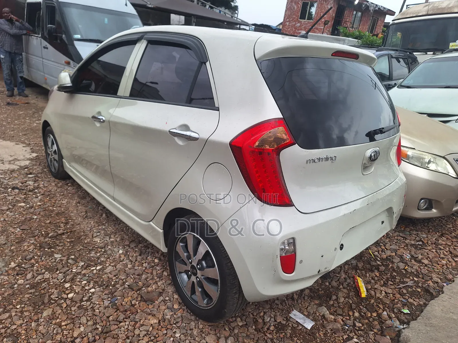 Kia Morning 2014 Off white