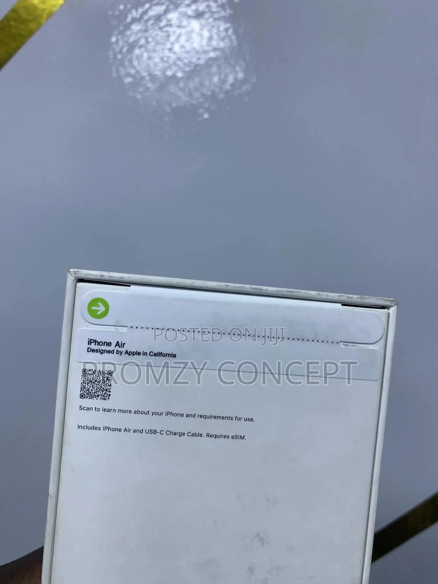 New Apple iPhone Air 1 TB Silver