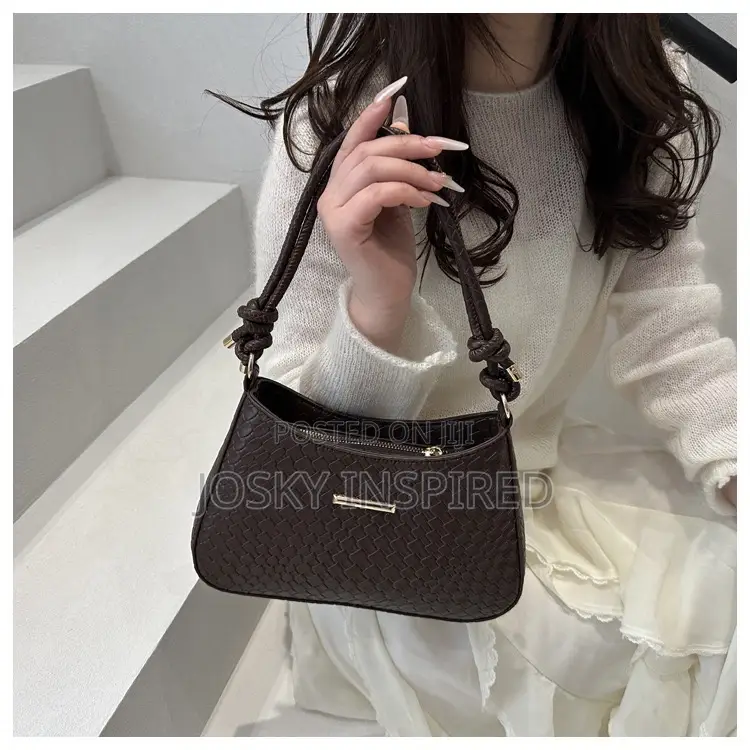 Ladies Sholder Bag Pu Textured Leather