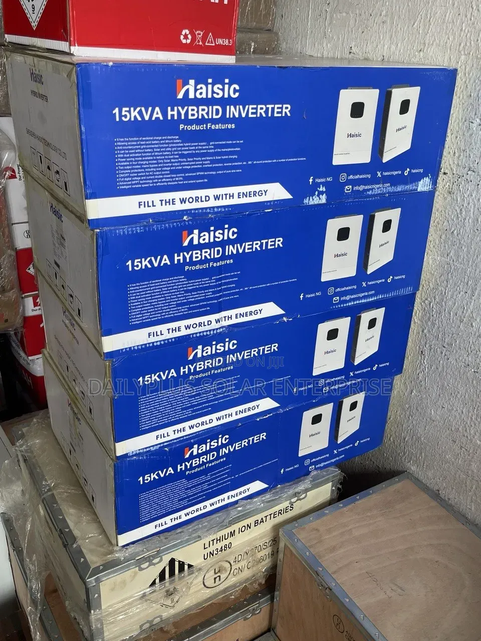 Haisic 15kva 48v Solar Hybrid Inverter