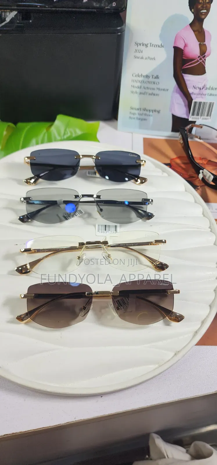 Cartier Rimless Eyeglasses