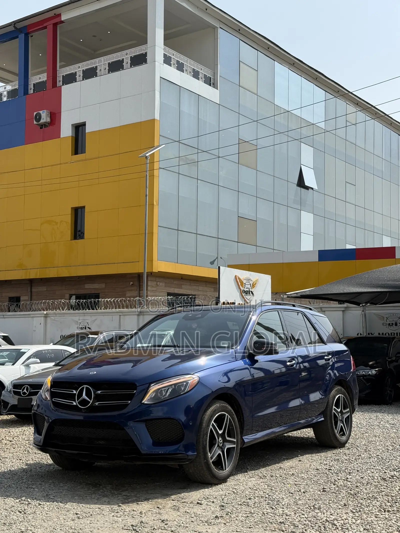 Mercedes-Benz GLE-Class GLE 350 2018 Blue