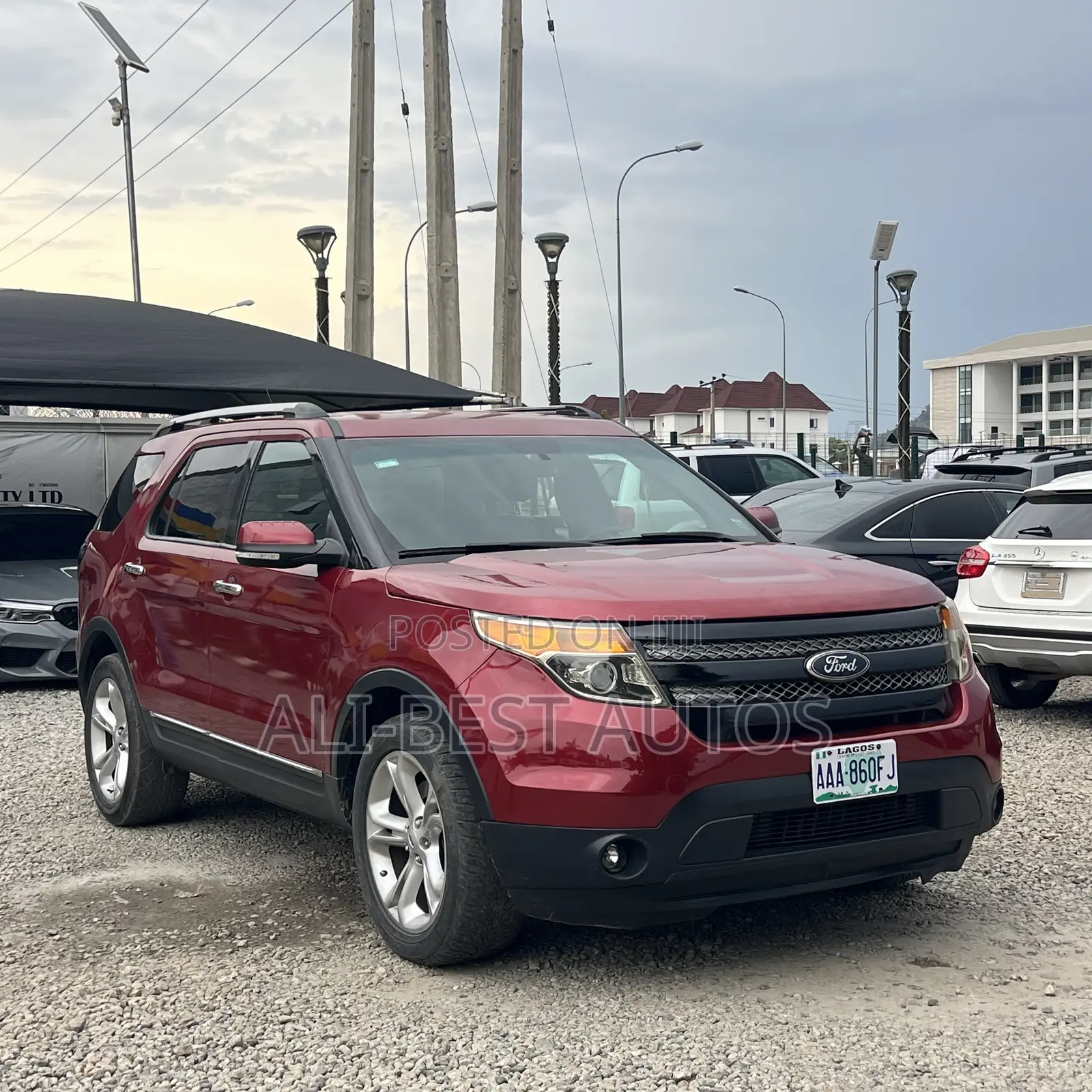 Ford Explorer 2014 Maroon