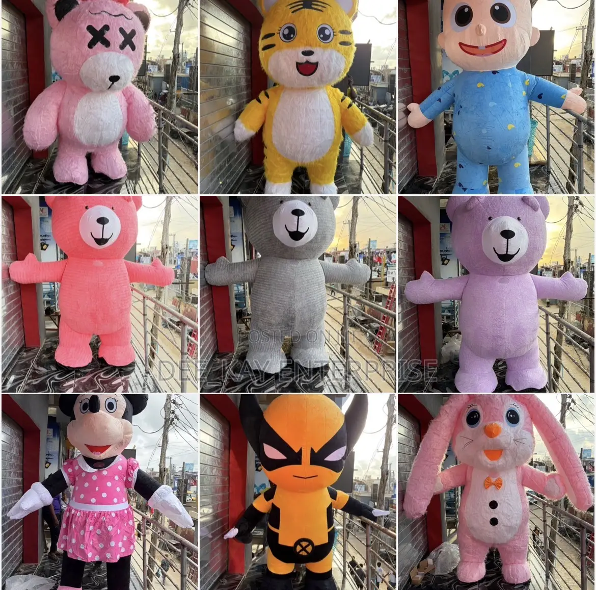 Inflatable Mascot Costumes