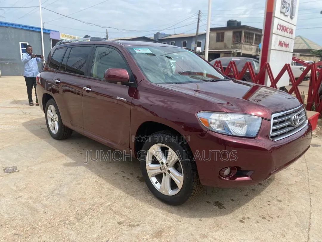 Toyota Highlander Limited 2008 Burgundy