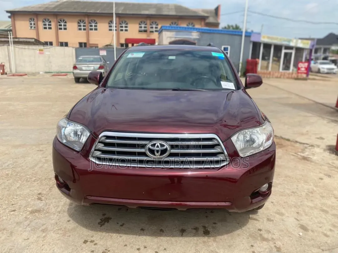 Toyota Highlander Limited 2008 Burgundy