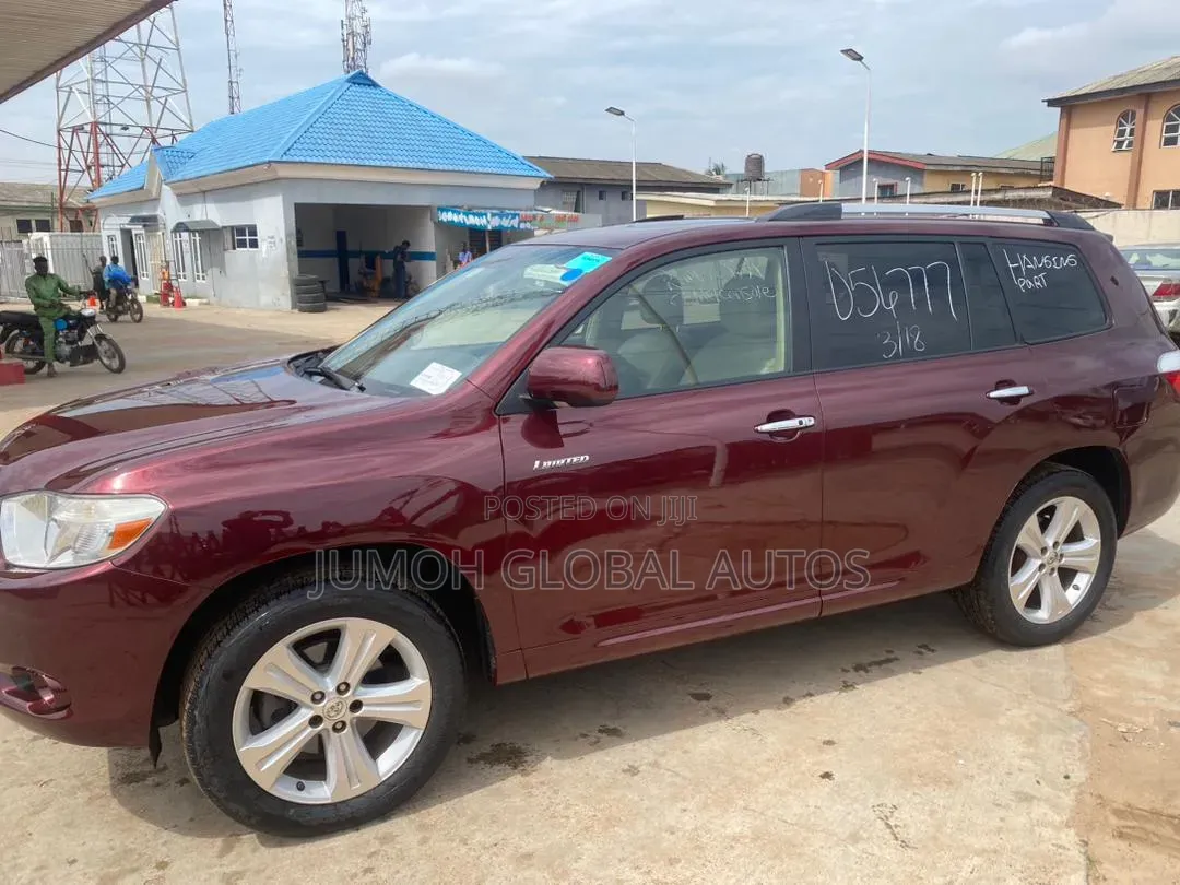 Toyota Highlander Limited 2008 Burgundy